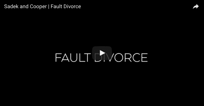 Sadek Cooper Fault Divorce